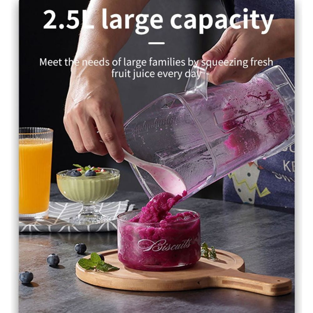 1 Sokany Plug Type 2.5L Máquina multifuncional de quebra de parede, liquidificad