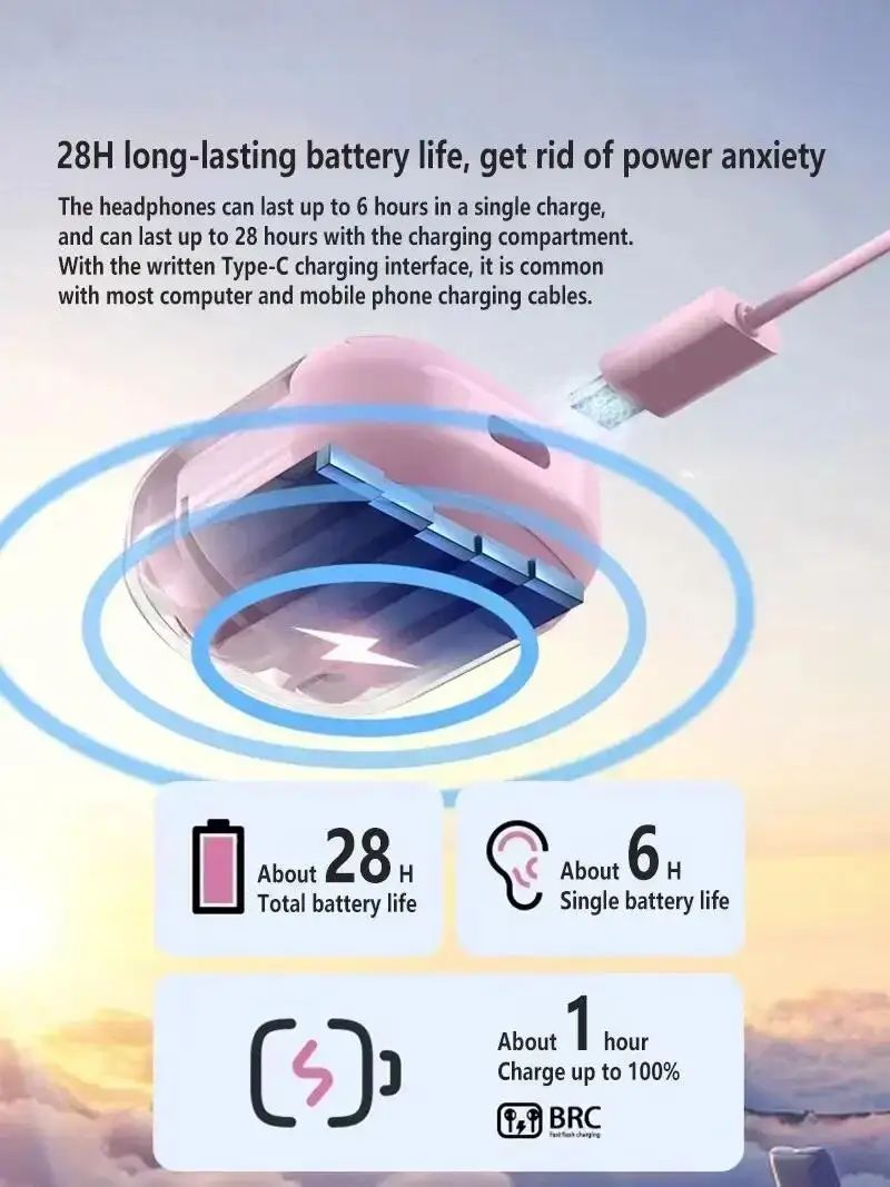 Air31 tws fones de ouvido 5.3 sem fio bluetooth com cancelamento ruído hd alta f