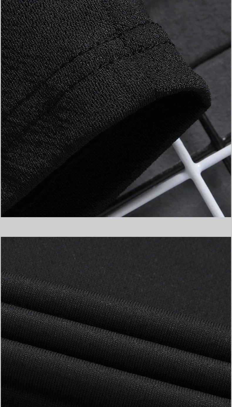 2025 nova tendência da moda masculina verão conjunto de camiseta de manga curta,